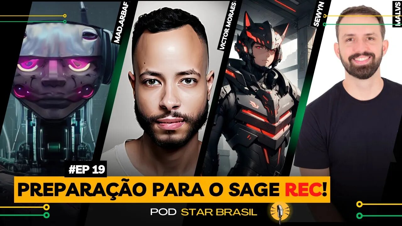 [STAR ATLAS] A PRÓXIMA GRANDE ATUALIZAÇÃO, SAGE REC | MAD, MALVS, SEWYN PODSTARBRASIL#19