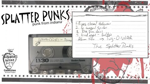 Splatter Punks 🖭 3 Songs from Tug-O-War. Indiana Christian Punk Demo Tape