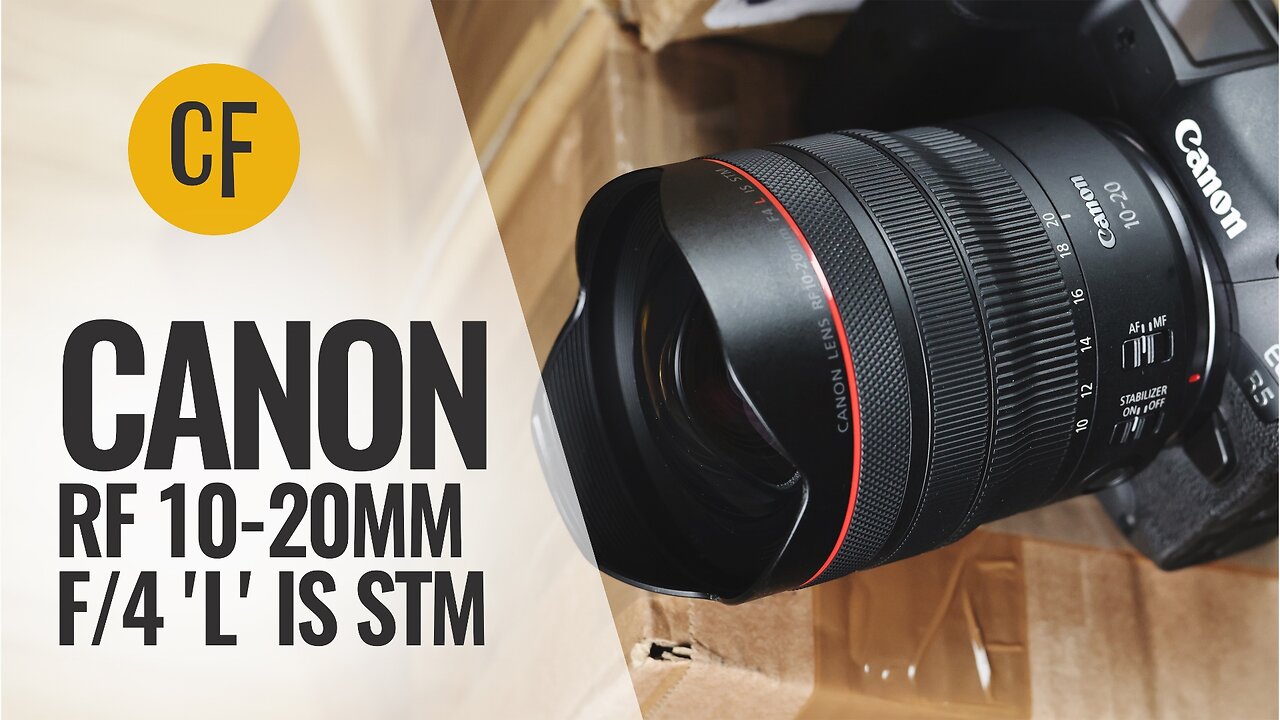 Canon RF 10-20mm f/4 'L' IS STM (full-frame!) lens review