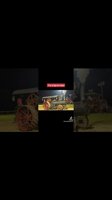 Amazing Steam powered Tractor