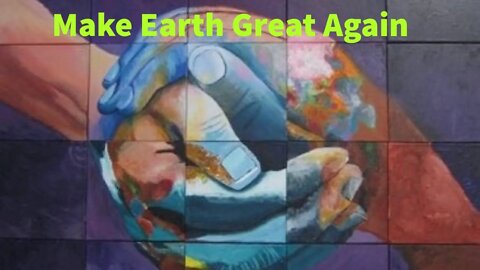 Make Earth Great Again 🌍 Where We Go One We Go All 🎉