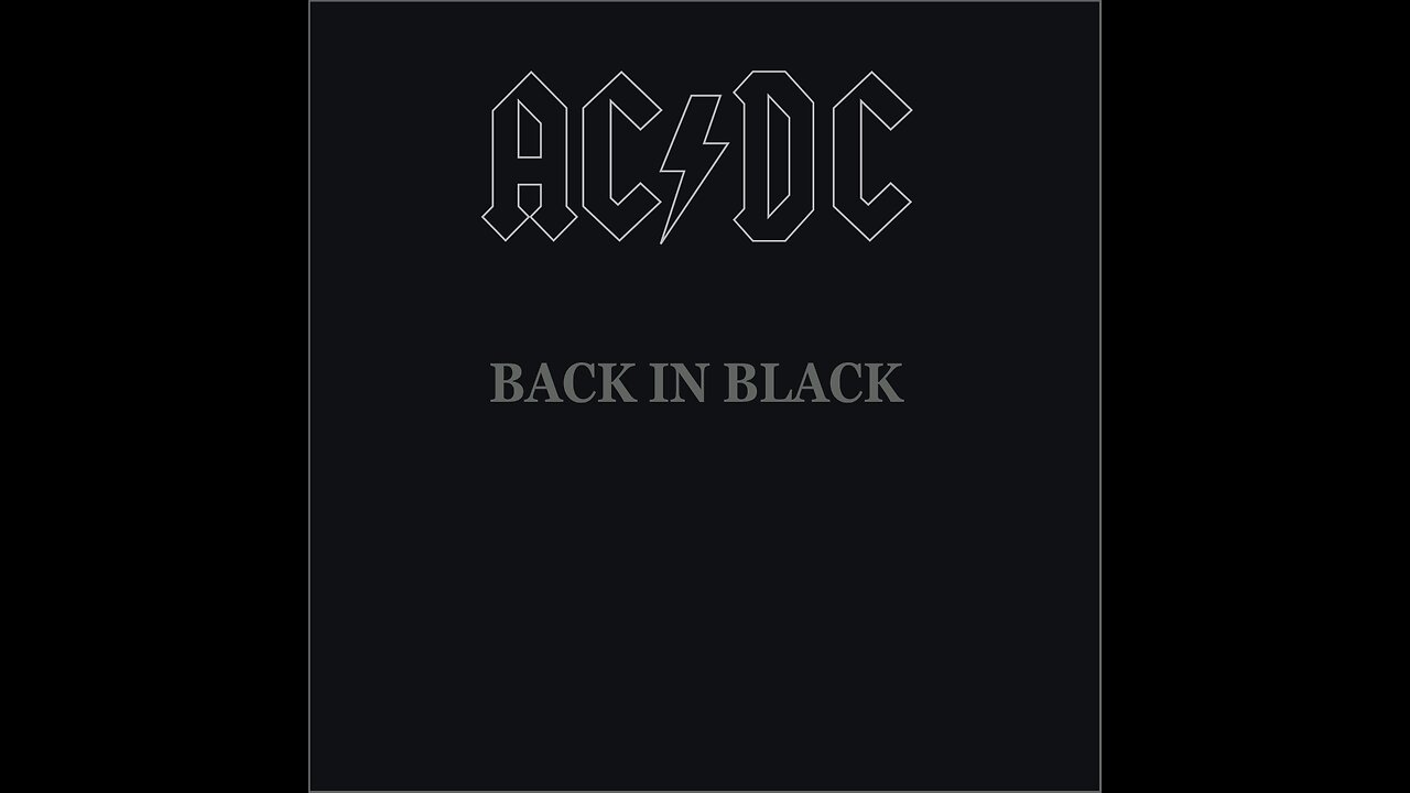 AC/DC Back in Black - Full Album Drum Cover (in one take)