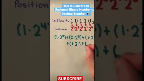 Binary to regular number conversion