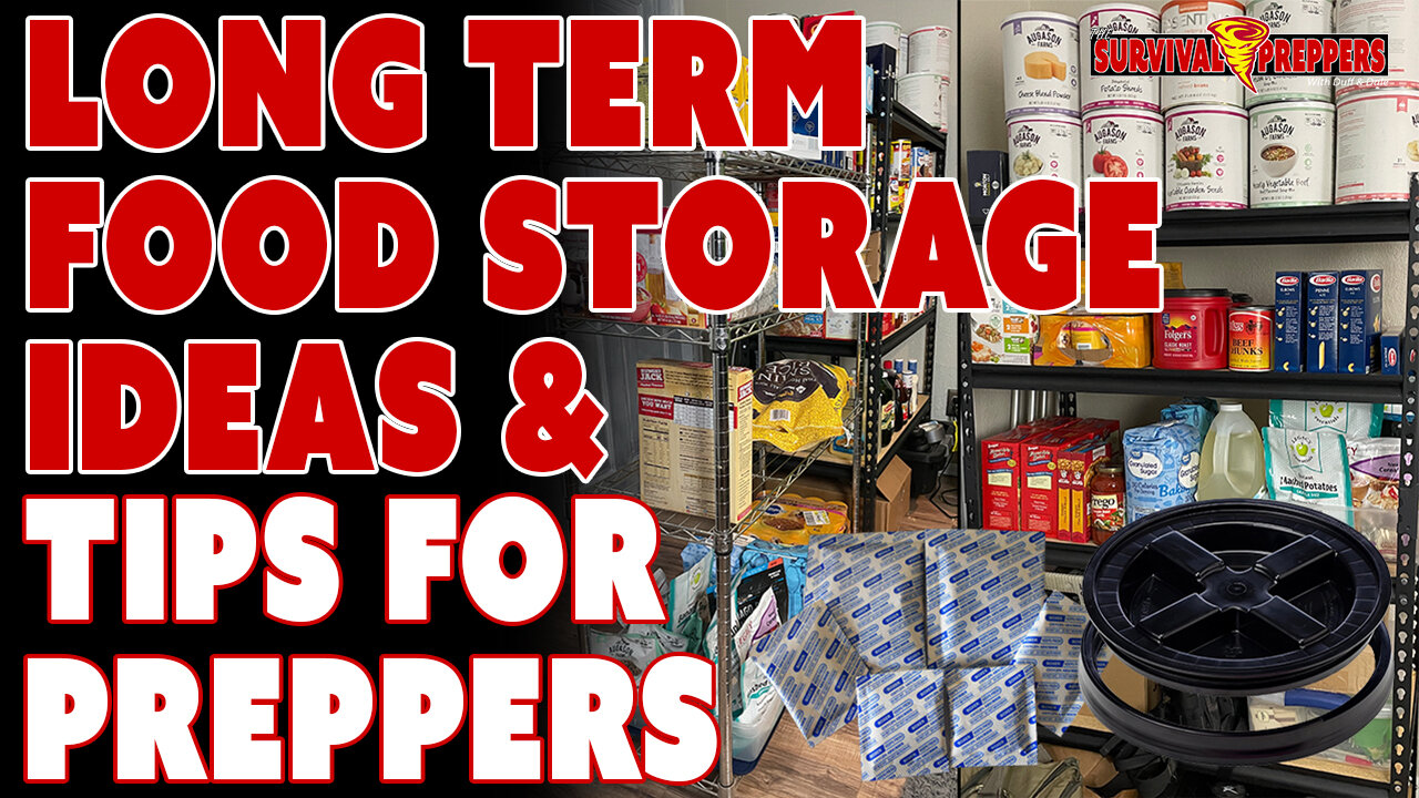 Mylar Bags, Oxygen Absorbers & Food Storage for Preppers