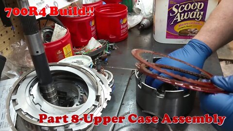 L2theW 700R4 Transmission Assembly Part 8-The Upper Case Assembly