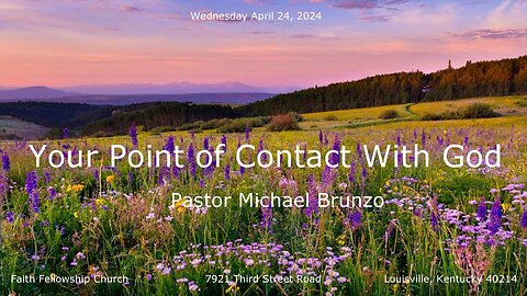 Your Point of Contact With God