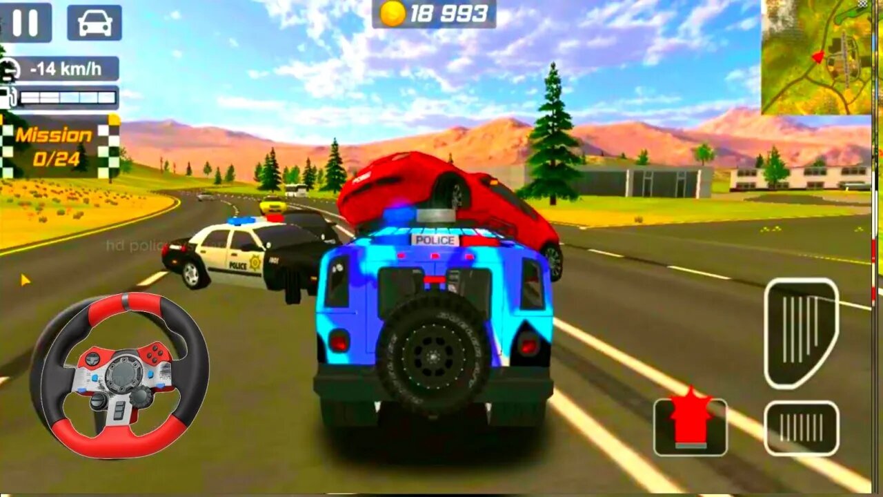 HD police vs gari game #667 police Gameplay Best Car Games Drift Gari Driving 2023 Android