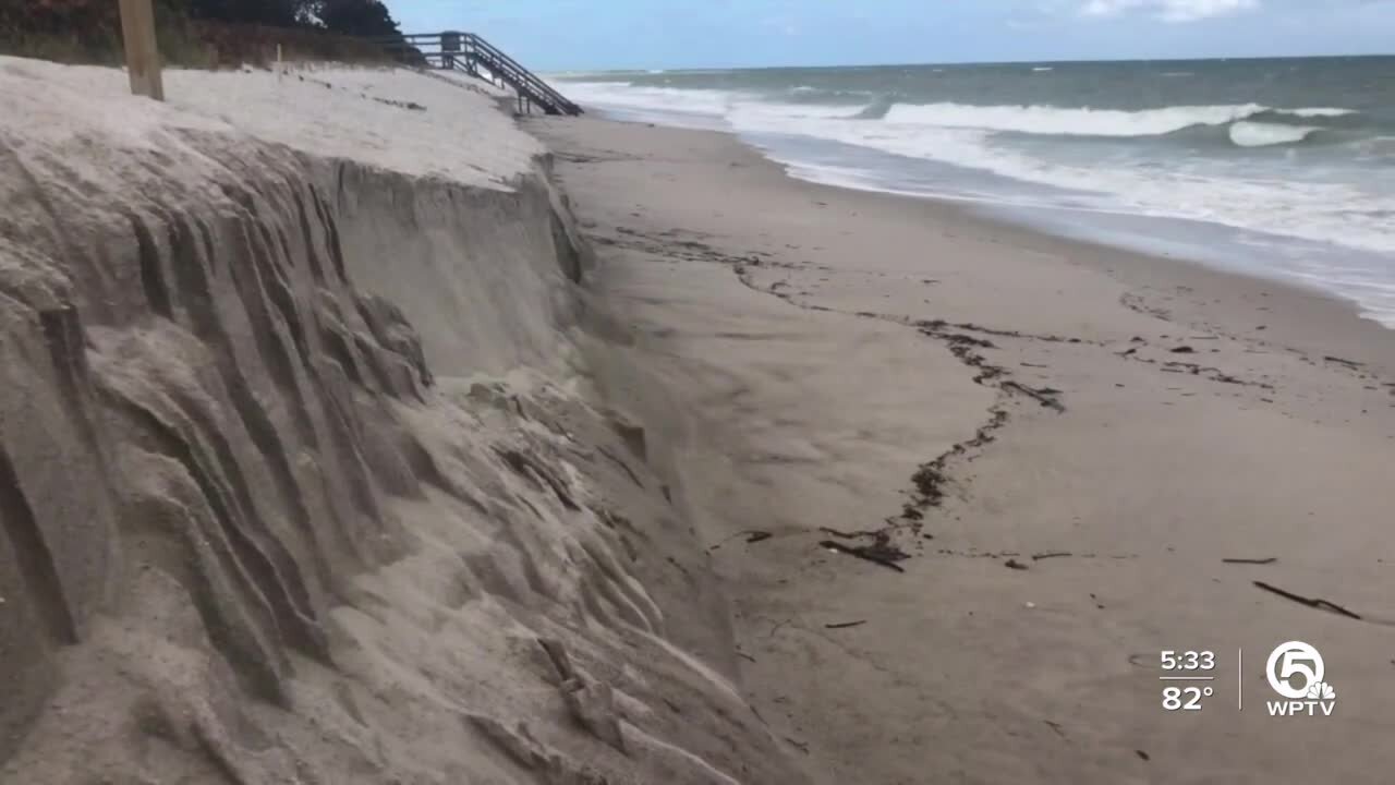 Three IRC beaches still closed over erosion concerns