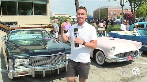 Previewing our Woodward Dream Cruise special on WXYZ