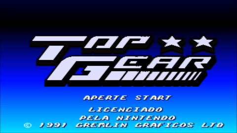 Top Gear - BRA Hack Edition ( SNES ROM )