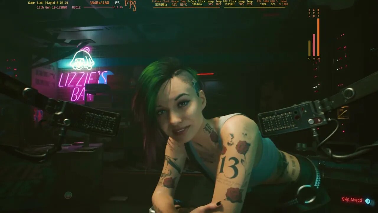 Cyberpunk 2077 4K HDR PC Gameplay First Braindance