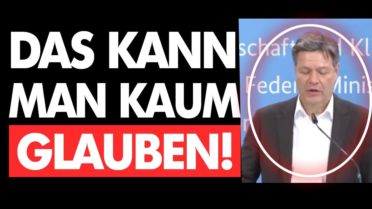 Dreht Robert Habeck jetzt KOMPLETT durch?@60 Sekunden Politik🙈