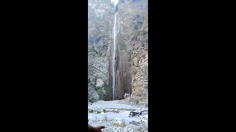 water fall in the earth