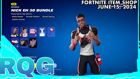 "NEW" NICKEH30 ICON SKIN IS HERE! FORTNITE ITEM SHOP (June 15, 2024)