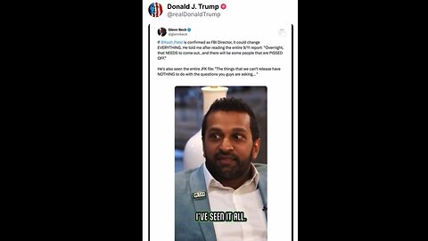 Kash Patel: "You’re talking to a guy that’s read the entire JFK file" - Glenn Beck (TRUMP Post)