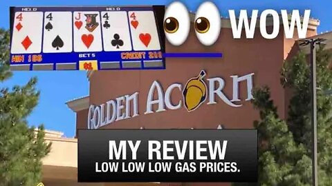 My review of The Golden Acorn Casino.