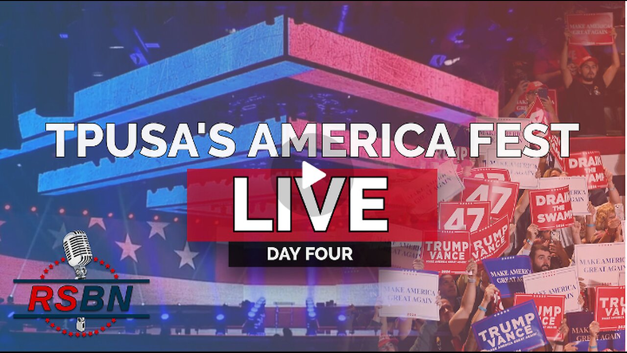 LIVE REPLAY: TPUSA's AMFEST: Day 4 - 12/22/24 - Trump Keynote