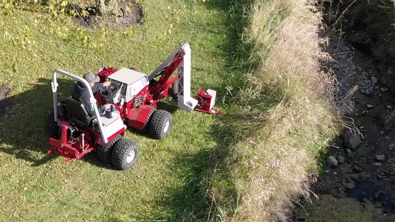 Mowing Joe's Ditch Bank