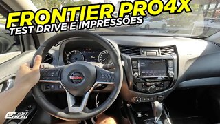 TEST DRIVE NOVA NISSAN FRONTIER PRO 4X 2.3 TURBO DIESEL 4X4 2023