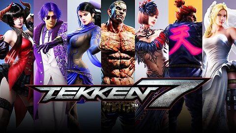 Tekken 7 All Characters Rage Art | Animics