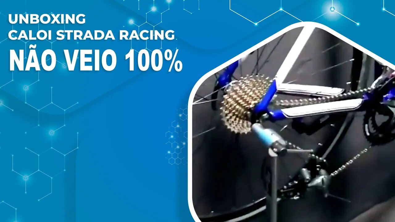 CALOI STRADA RACING: UNBOXING COM VARIOS "PROBLEMAS"