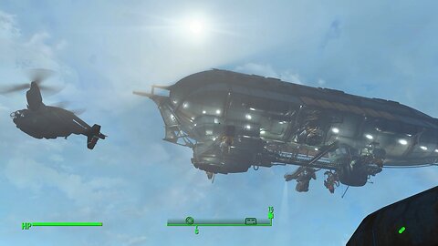 That’s a really big airship! (Fallout 4)