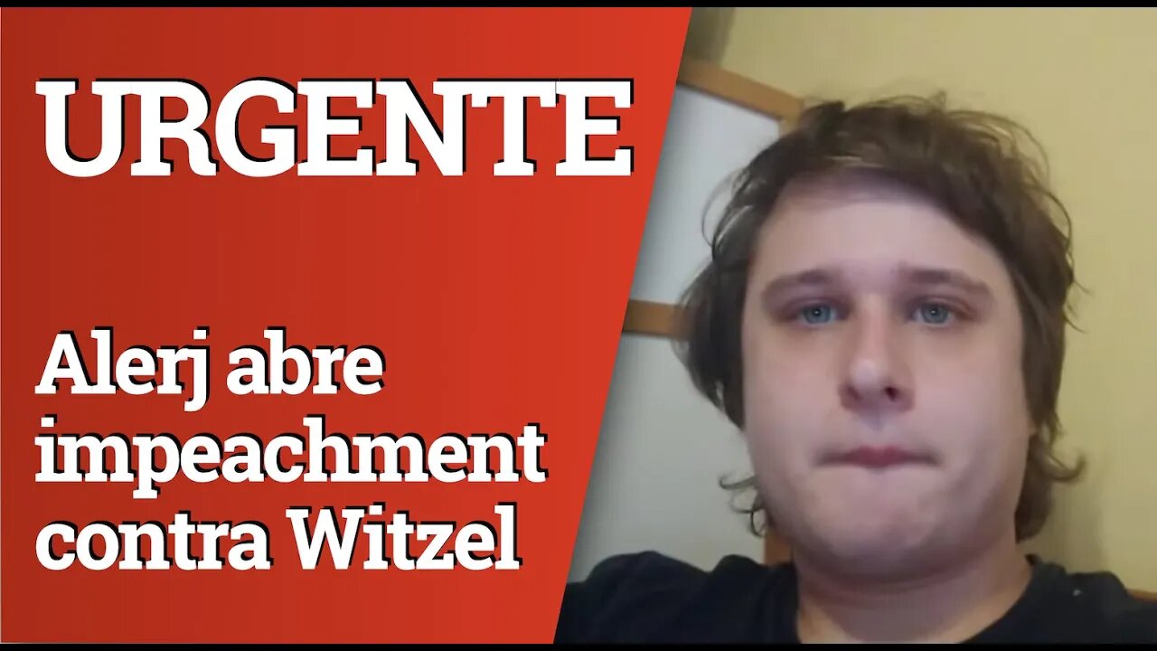 URGENTE: ALERJ ABRE IMPEACHMENT CONTRA GOVERNADOR WITZEL