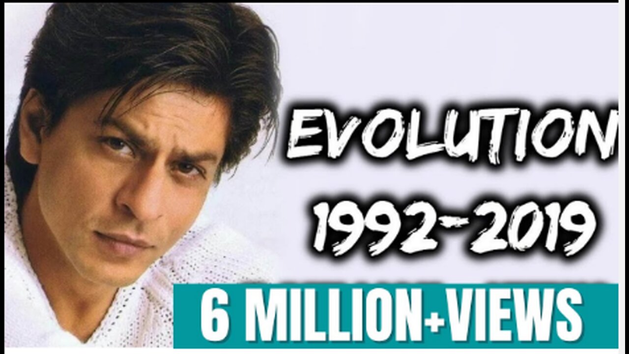 Sharukh Khan Evolution(1992-2019)