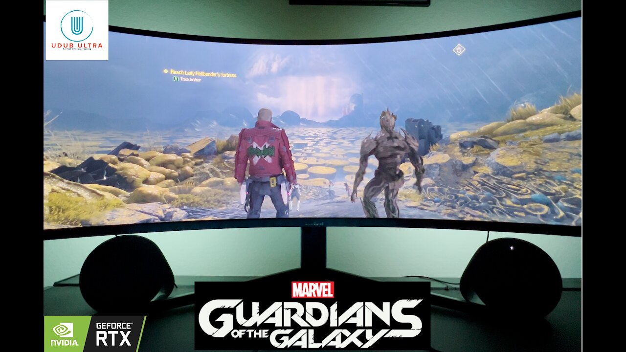 Guardians of the Galaxy POV | PC Max Settings 5120x1440 G9 32:9 | RTX 3090 | Razer Ambient Awareness