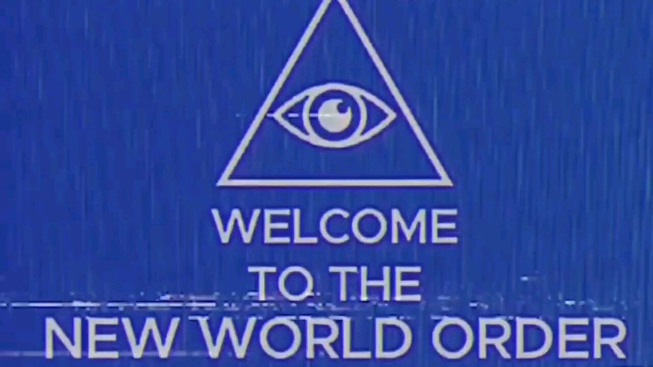 WELCOME TO THE NEW WORLD ORDER