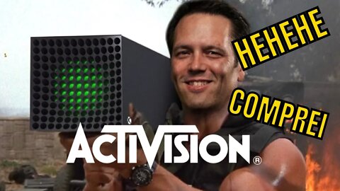 MICROSOFT COMPROU A ACTIVISION POR $68 BILHÕES DE DÓLARES