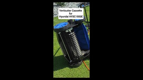 29.06.23 not a review on #Verticutter Cassette Hyundai #HYSC1800E #lawncare #barenbrug #rpr #lawnuk