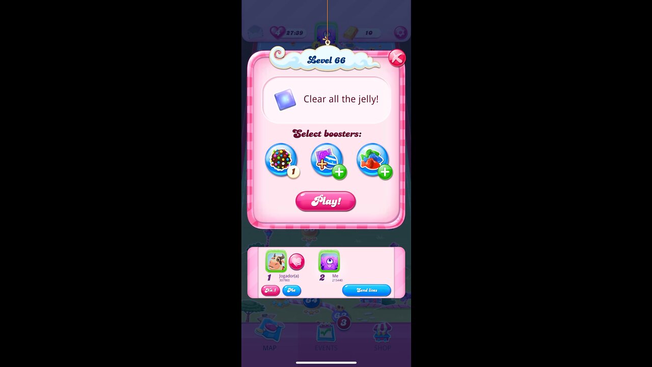 Candy Crush Saga Level 66