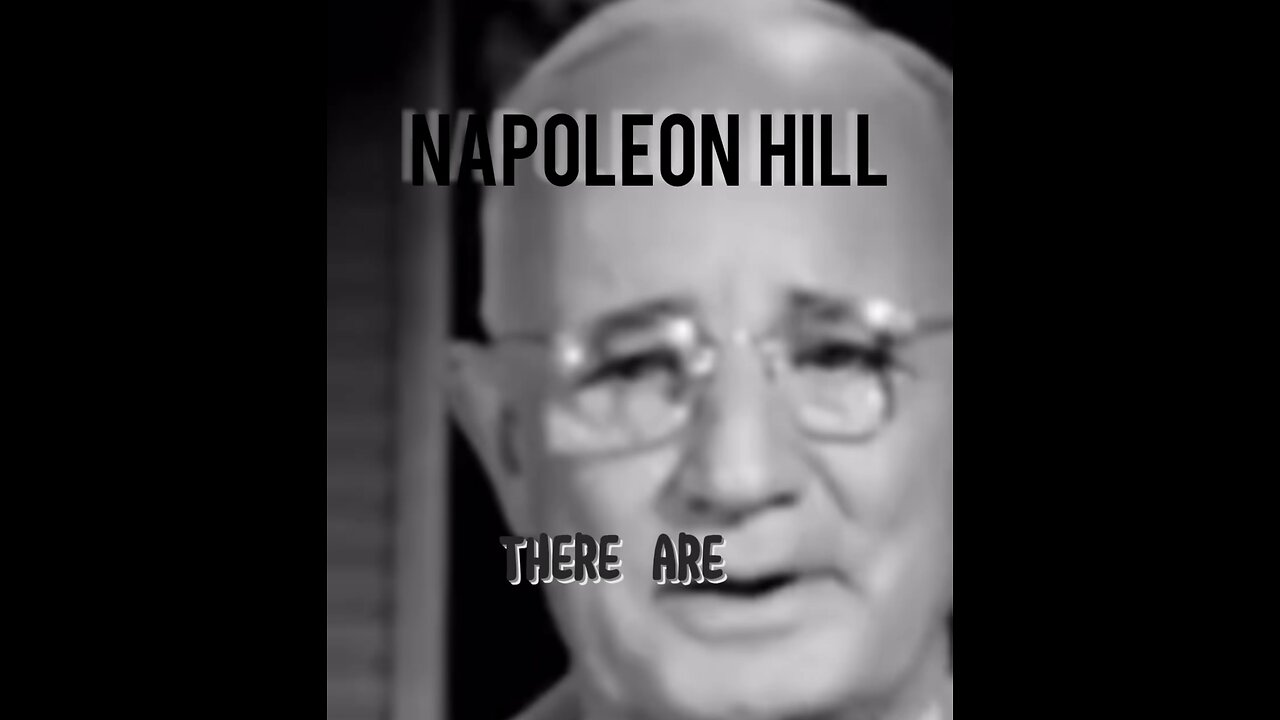 There are two kinds of men - Napoleon Hill