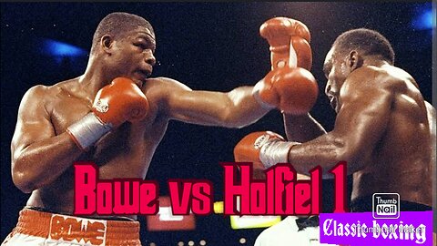 Reddick Bowe vs Evander Holyfield 1