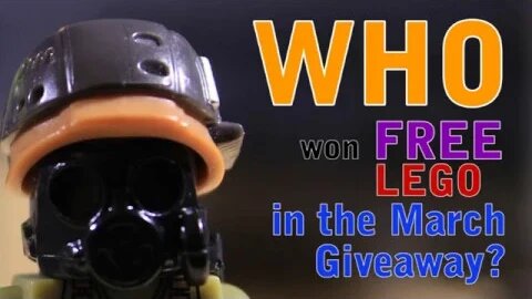 Lego GIVEAWAY - winner! (And more FREE LEGO coming soon)