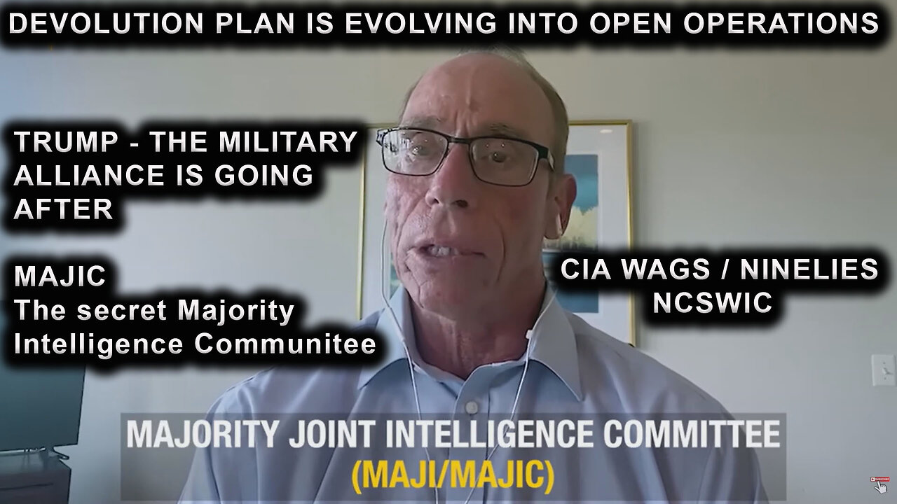 THE MILITARY ALLIANCE IS GOING AFTER > MAJIC Run by Rockefellers Rothchilds 13 Elite families