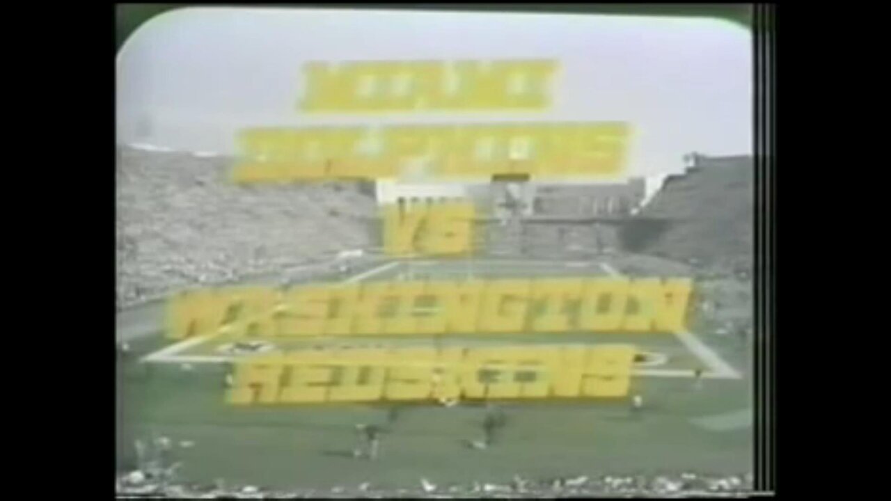 1973-01-14 Super Bowl VII Washington Redskins vs Miami Dolphins