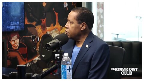 Larry Elder gives Charlamagne of The Breakfast Club a WAKE UP on "you ain't black" Joe Biden