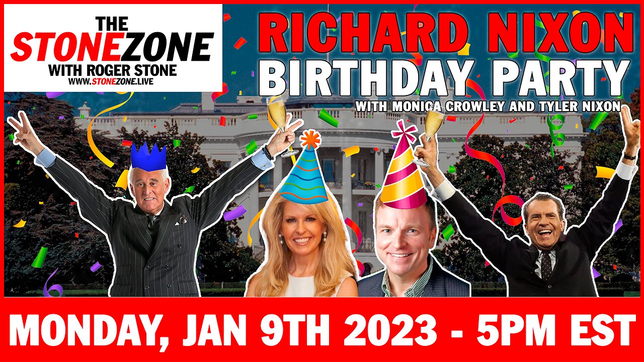 Richard Nixon's 110th Birthday Party Feat. Monica Crowley and Tyler Nixon - The StoneZONE