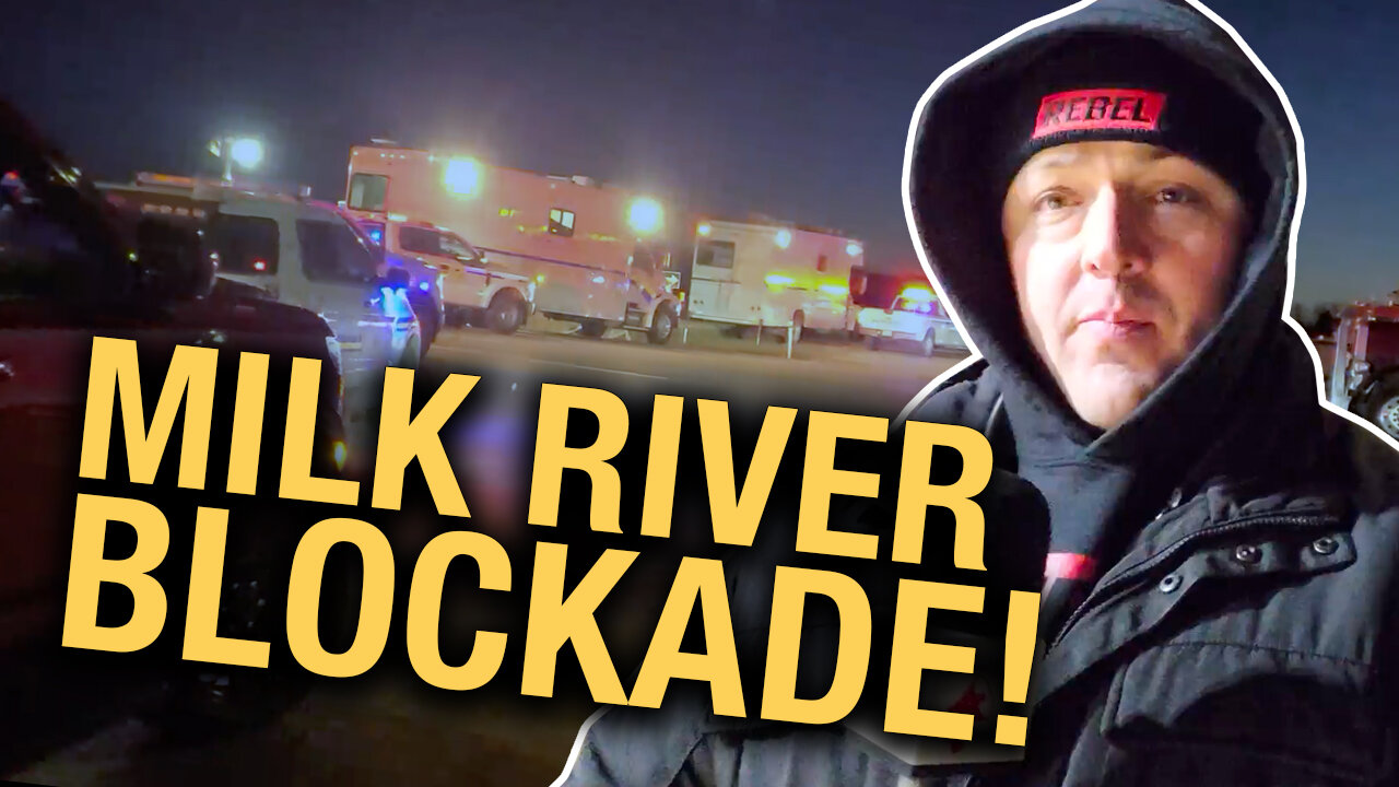 RCMP and truckers in stalemate at Milk River border with no potential lifted restrictions in sight