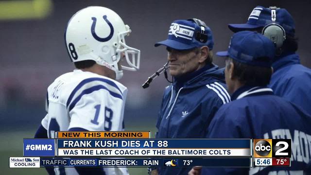 Frank Kush dead at 88