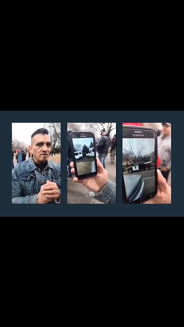 JAN 6: Antifa Arrives in Multiple Chartered Vans Escorted by Law Enforcement.