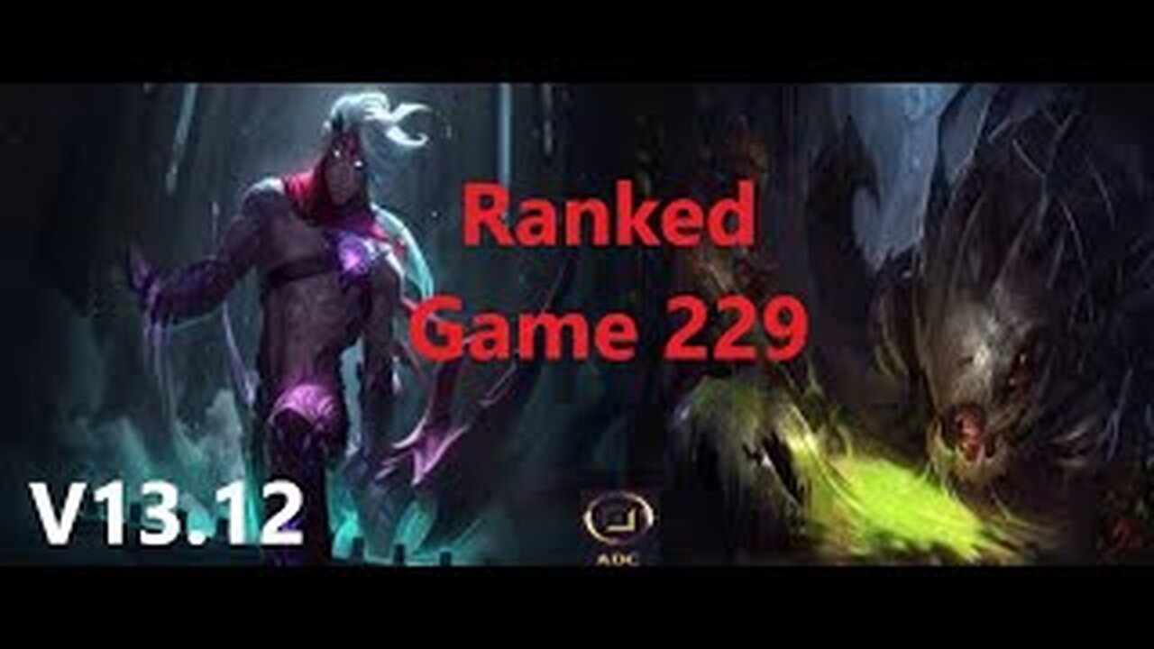 Ranked Game 229 Varus Vs Kog'maw Bot League Of Legends V13.12