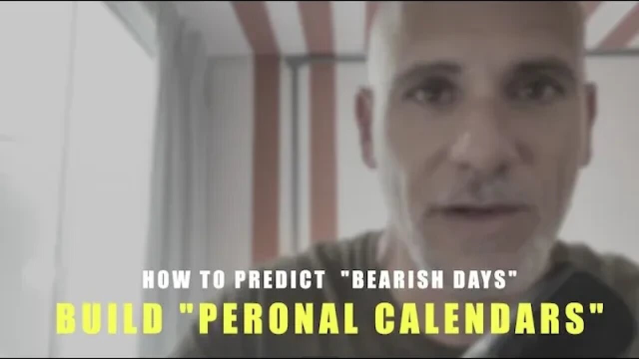 HOW to predict markets? / Build "PERSONAL CALENDAR" to predict your money-cycle