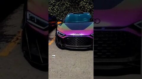 Audi R8 monster look 😈😈 #onepercent_clubb #audi #r8 #shorts #ytshorts