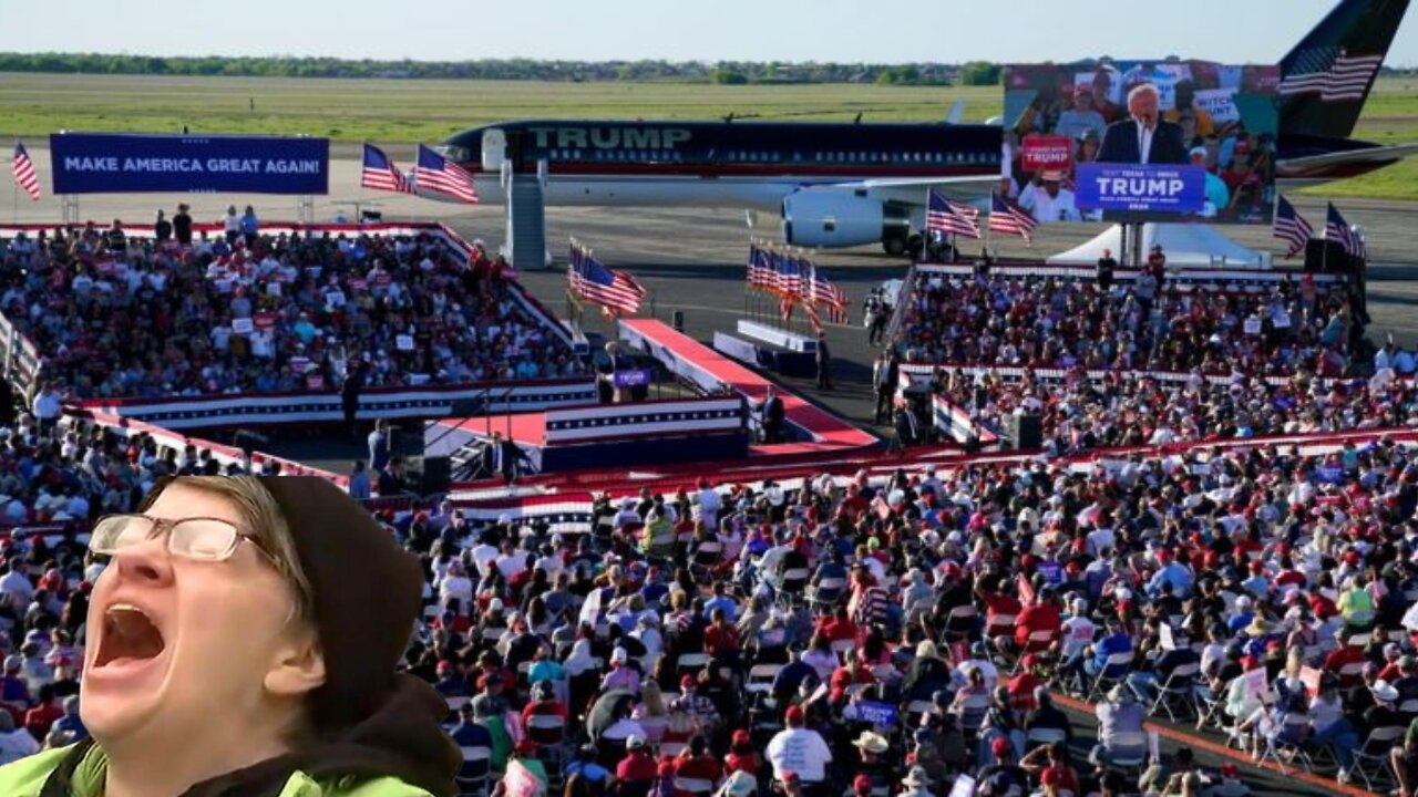 Photo of Trump Before Texas Rally Breaks Liberals, Abbott Snubbed?