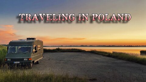 🇵🇱 TRAVELLING IN POLAND // Driving south from Warsaw // Wild Camping at the lake