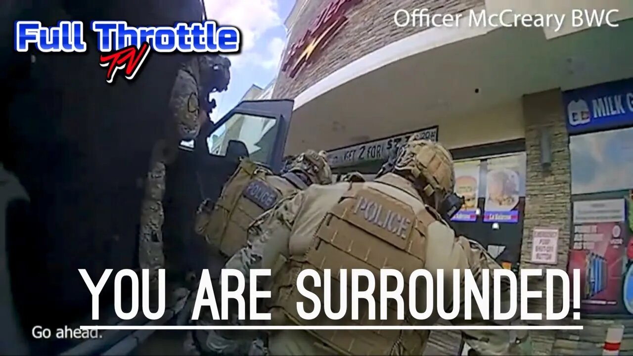 Houston Police SWAT Attempt Felony Arrest!