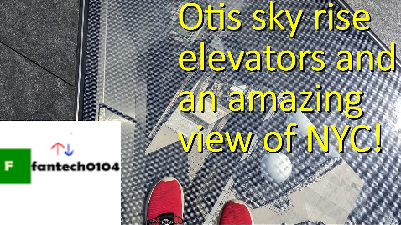 Otis SkyRise Elevators and amazing views at the Edge Tower in New York City